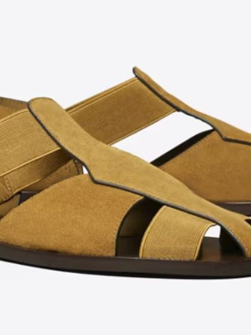 Brand New Tory Burch women sz 10 Brown Suede Fisherman Sandals 166800